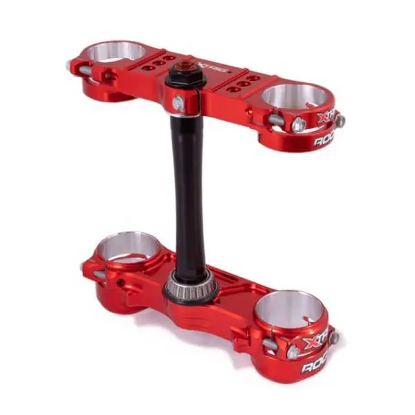 Té de fourche XTRIG ROCS Pro Offset 20-22 mm - rouge Gas Gas Top Vente