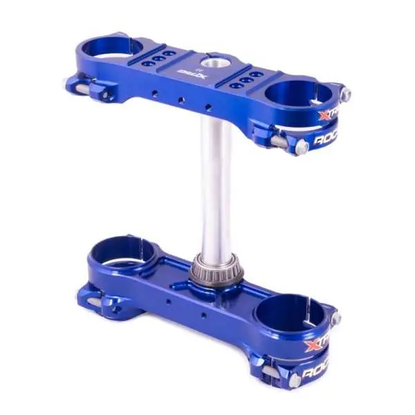 Té de fourche XTRIG ROCS Tech bleu Husqvarna TC/TE/FE 125 Meilleur Prix