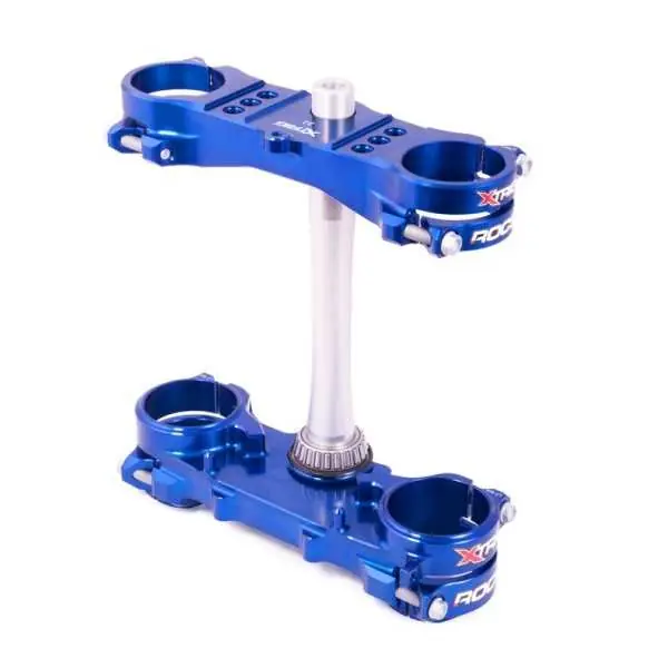 Té de fourche XTRIG ROCS Tech bleu Yamaha YZ250F/YZ450F Offre Limitée