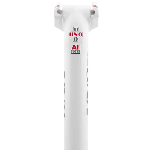 Prix Bas Tige de selle vélo UNO TS 639 - 350mm Ø31.6 blanc