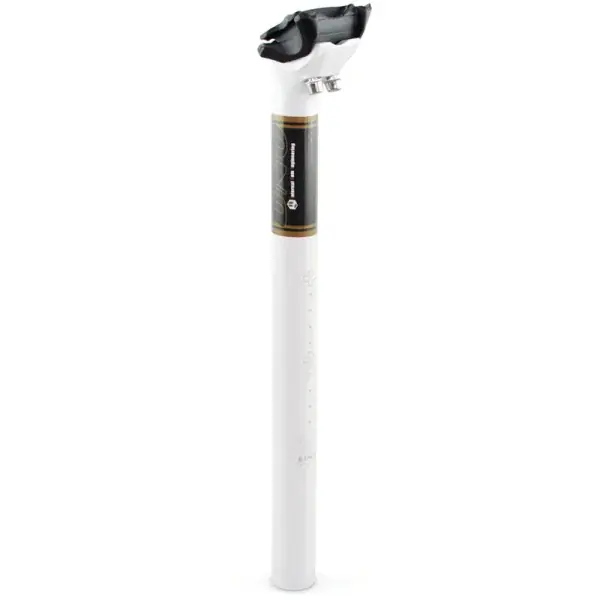 Tige de selle vélo UNO TS 717 - 350mm Ø27.2 blanc / noir Achat Immédiat