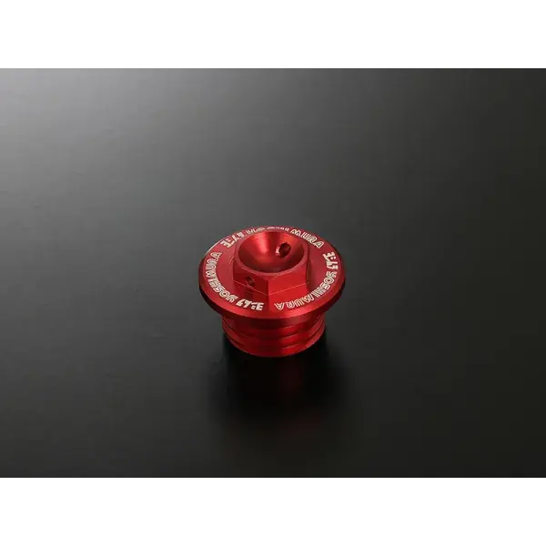 Offre Spéciale YOSHI OIL FILLER CAP M27X3,0, RED
