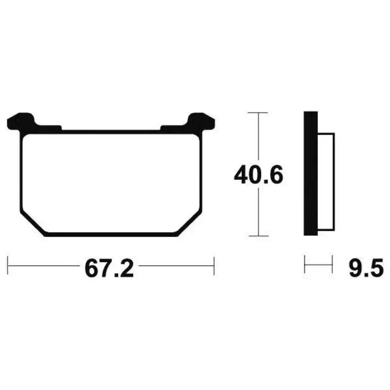 Commander Maintenant Plaquettes de frein arriere KAWASAKI GPZ 750 1981-1982