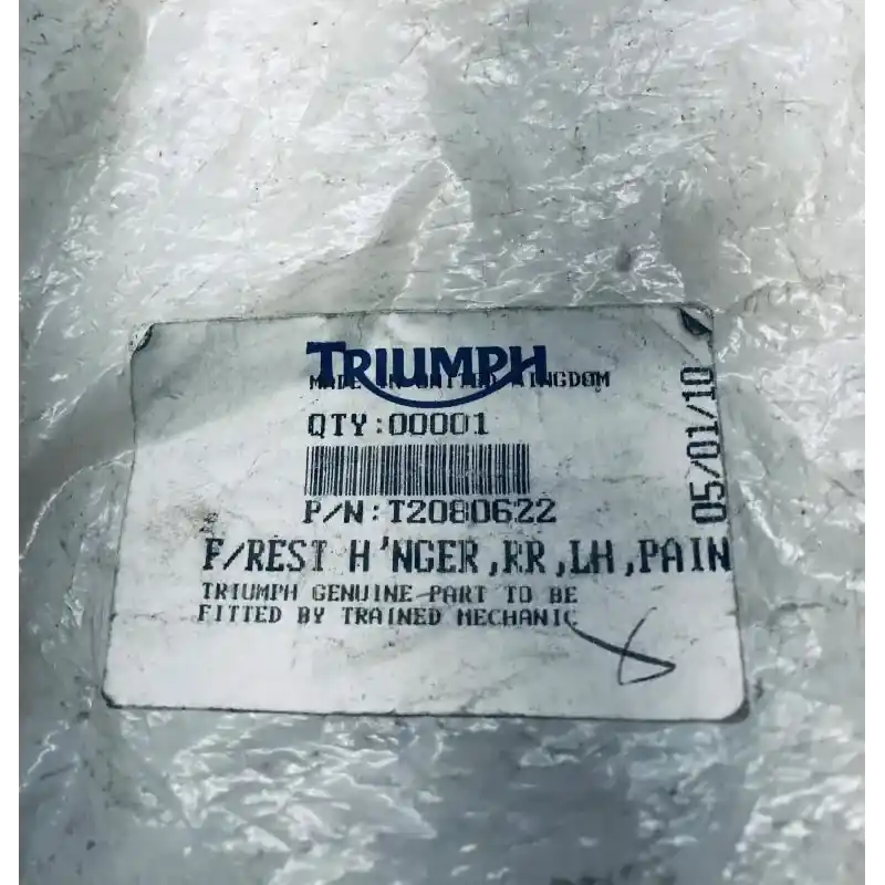 Platine arriere gauche TRIUMPH SPRINT RS 955I 1999-2001 Marque