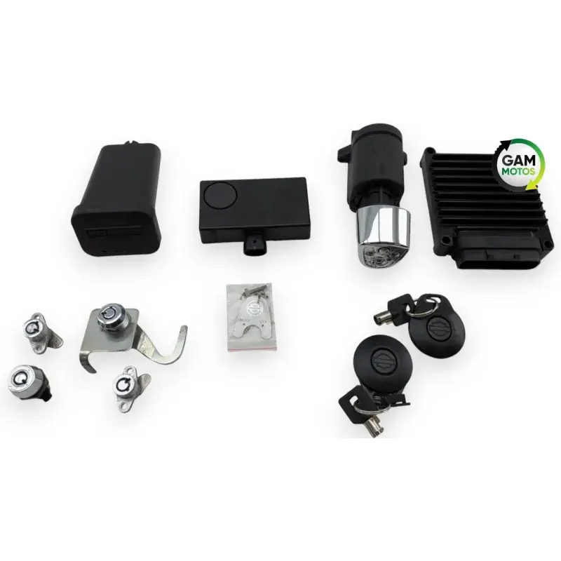 Satisfait Ou Remboursé Jeu de serrure contacteur a cle code HARLEY DAVIDSON FLHTCUI 1450 E.GLIDE ULTRA CLASSIC 2000 - 2006