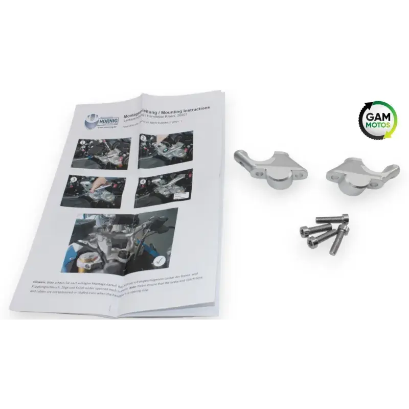 Pontets de guidon VOIGT MOTO TECHNIK 30/21MM 2000 - 2026 Quantité Limitée