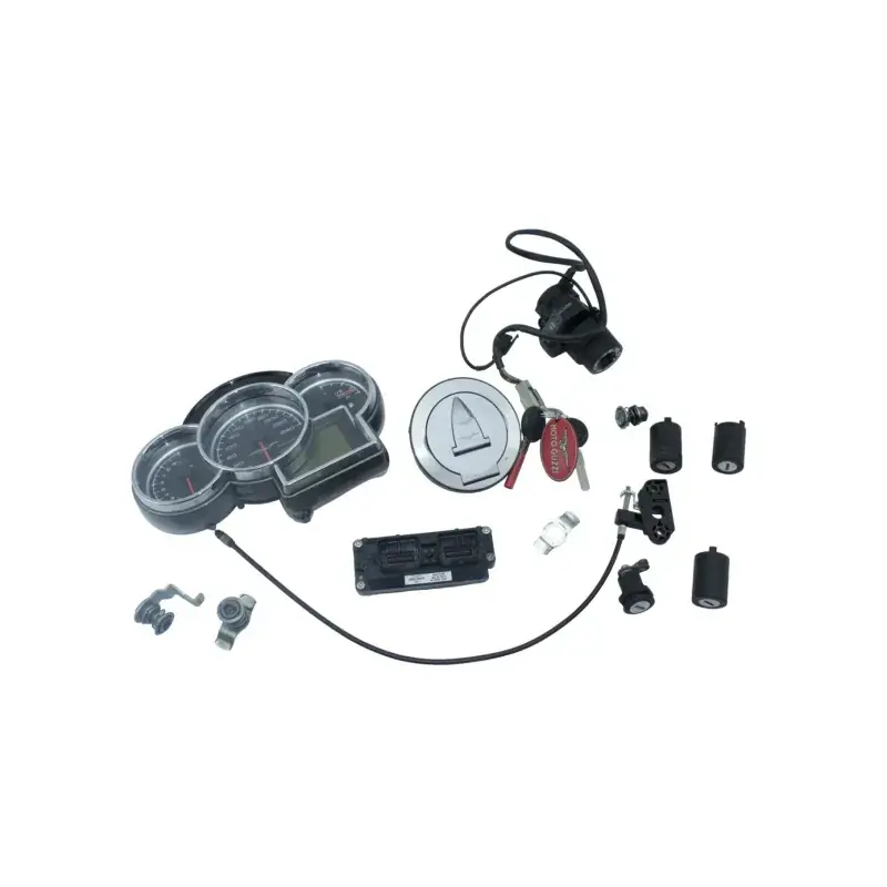 Jeu de serrure contacteur a cle code MOTO GUZZI NORGE 1200 ABS 2006 - 2010 Nouvelle Collection