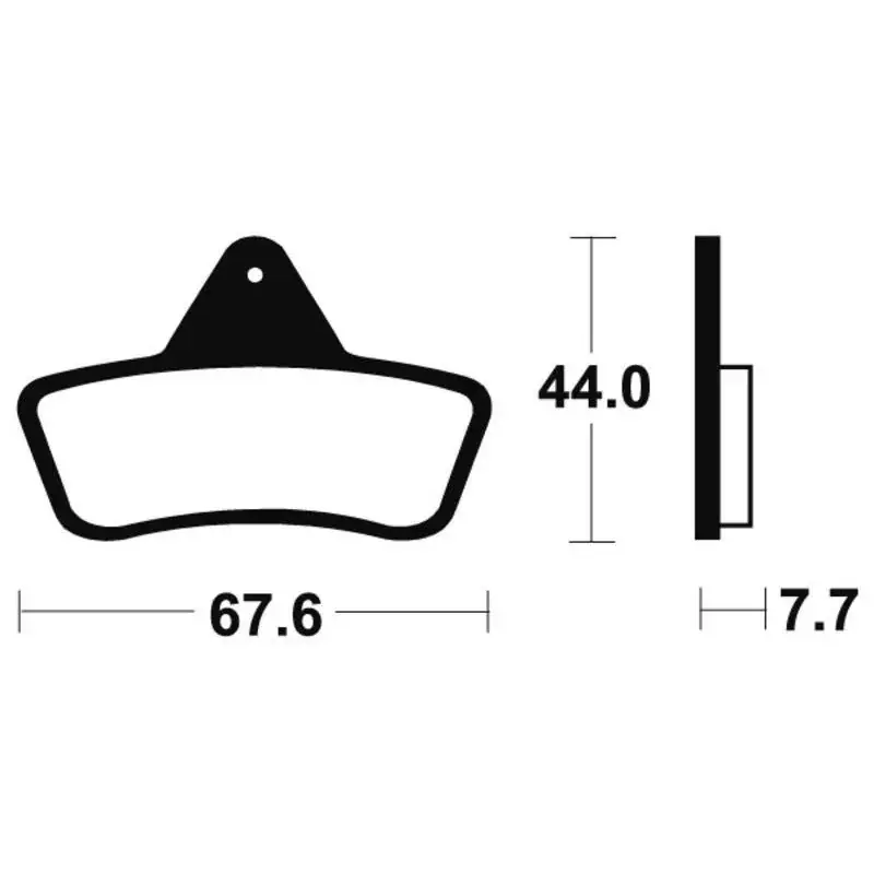 Offre Limitée Plaquettes de frein avant ARCTIC CAT TBX 400 2003-2006 4WD AUTO