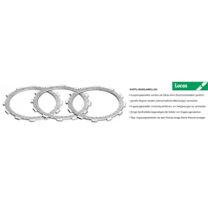7 disques garnis d‘embrayage TRW LUCAS MCC205-7 Achat Immédiat