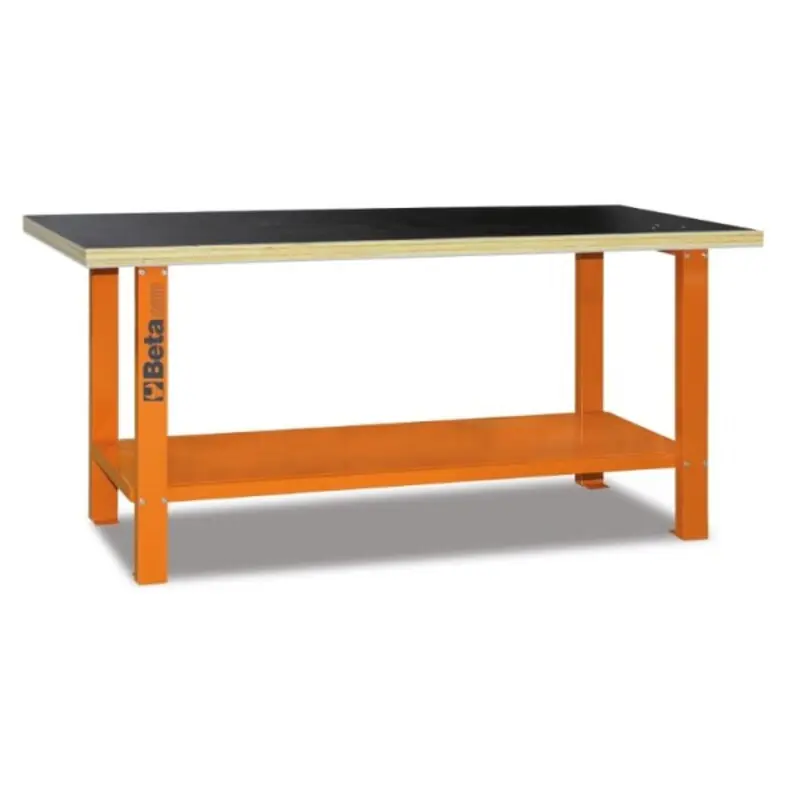 Commander Vite Établi avec plan de travail en bois BETA C56B - orange