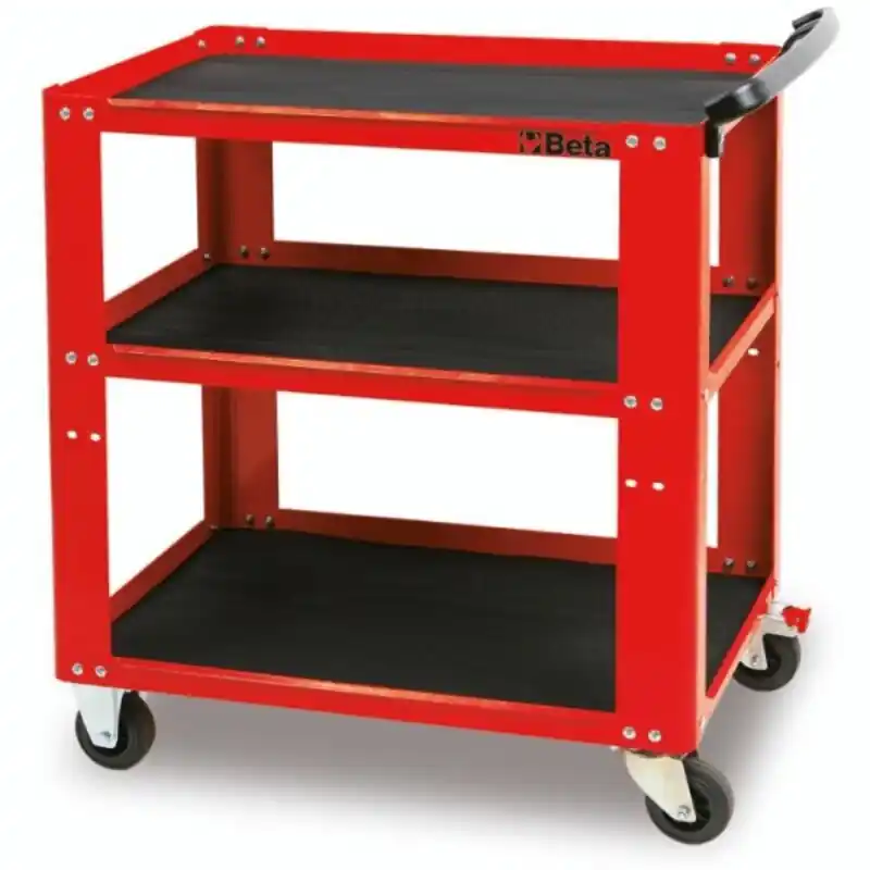 Chariot d’atelier métallique BETA C51 - rouge Prix Cassé