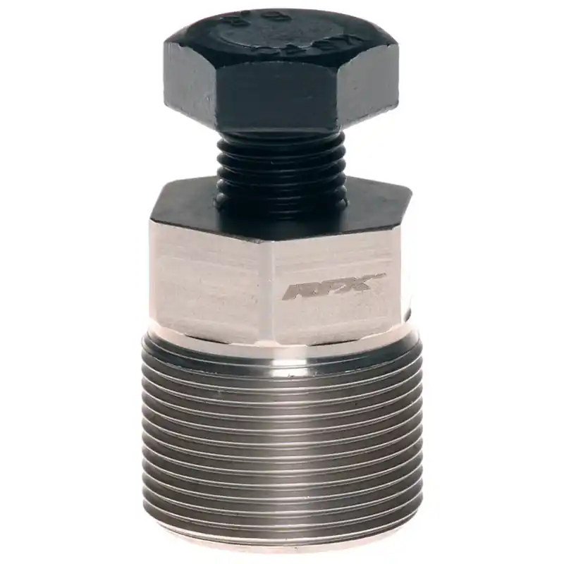 Réduction Arrache-volant d‘allumage RFX Race M30xP1.5 - filetage extérieur/pas à droite - argent