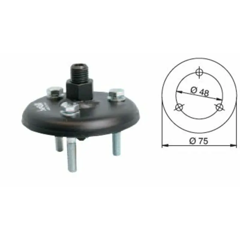 Arrache-volant BUZZETTI 3 points 48/75mm Réduction