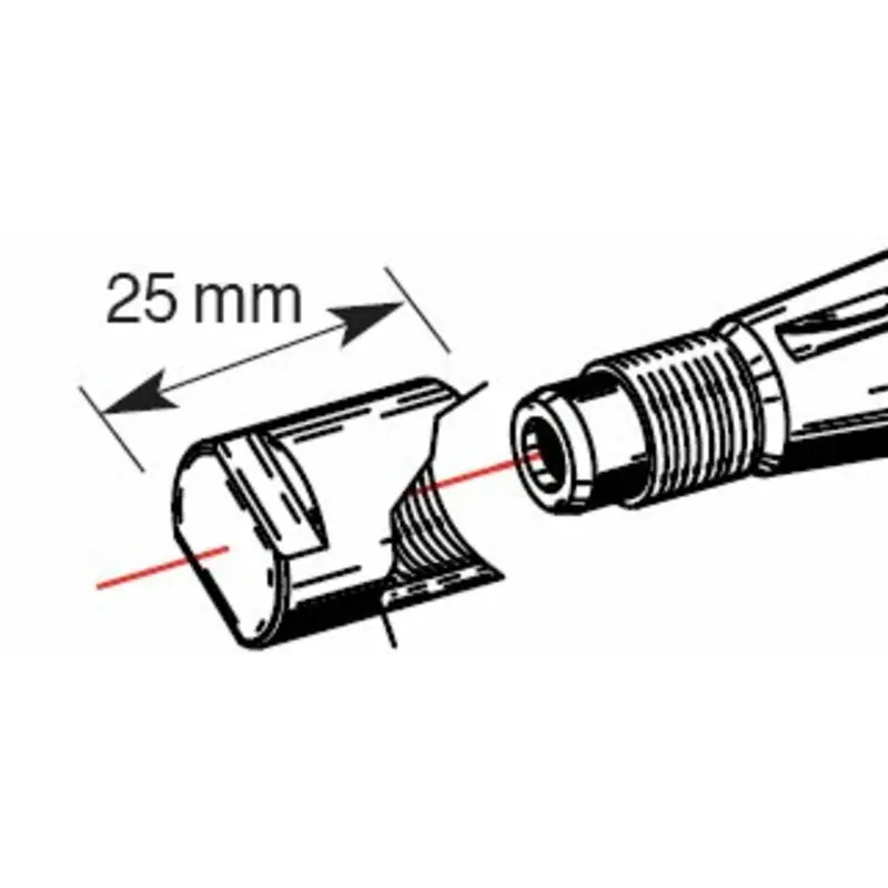 Embout de protection de vilebrequin BUZZETTI M14x1,25/L25mm pour arrache-volant Expédition Rapide