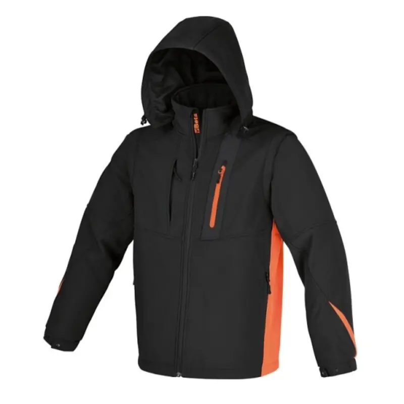 Veste Softshell BETA capuche et manches détachables Commander Vite