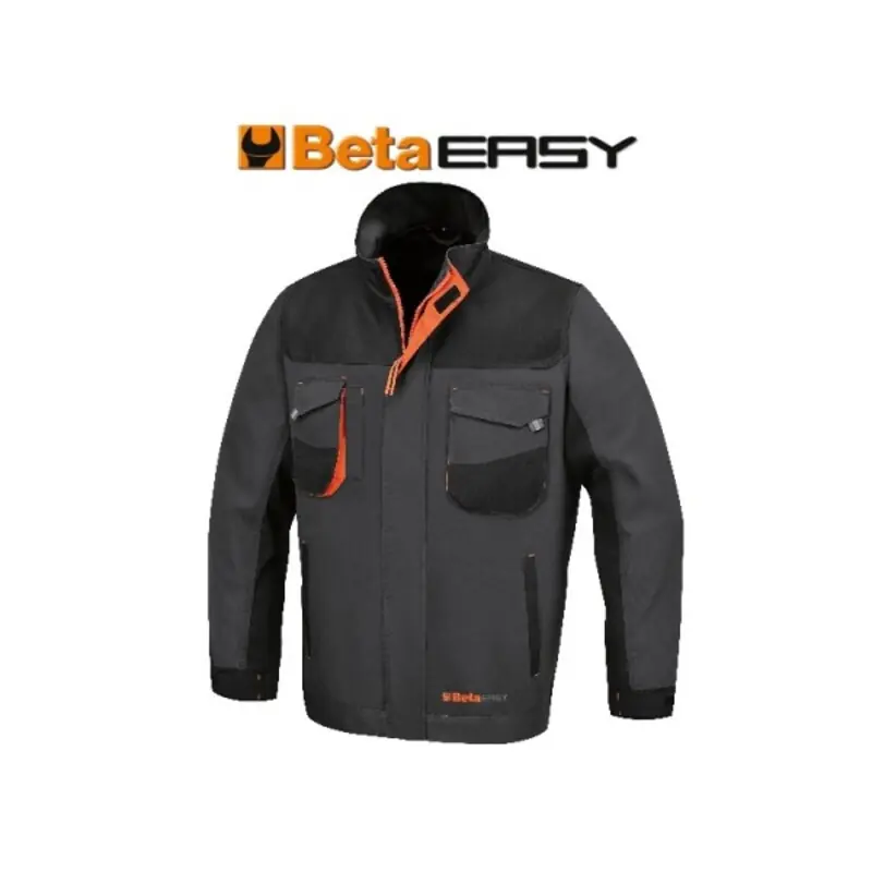Expédition Rapide Veste de travail BETA en T/C canvas 260 g/m² empiècements en Oxford