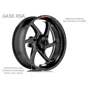 Retour Gratuit Jantes OZ-Racing GASS RSA 6 branches Aluminium forgé