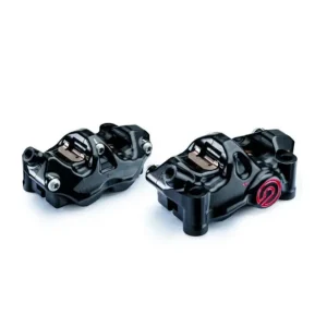 Bon Marché Pack 2 Etriers Brembo "484 Café Racer" Aluminium Taillé masse 2 parties 100 & 108mm