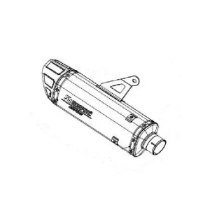 Silencieux Yamaha YZF-R7 21-‘ GYTR 907983410101 Prix Cassé