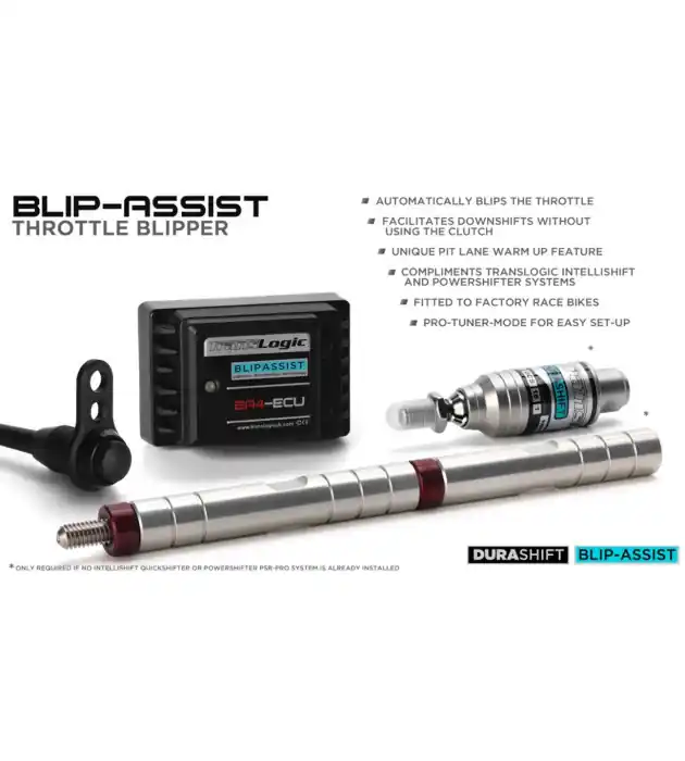 Downshift blip assist Translogic BA4 ECU/DCS Yamaha YZF-R1 & YZF-R6 Vente Flash
