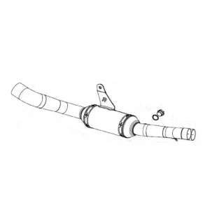 Achetez Aujourd'hui tube intermediaire silencieux et collecteur Yamaha YZF-R7 21-‘ GYTR 907983410102