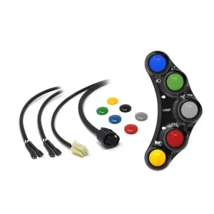 Commodo racing gauche Yamaha YZF-R7 22- (noir) Jetprime Top Vente