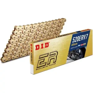Meilleur Choix Chaîne de transmission racing D.I.D 520 ERV7 or/or