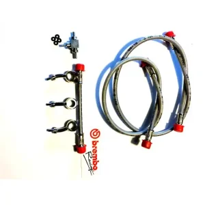 Kit durites aviation en "T" Yamaha YZF-R1 15‘- YZF-R6 17‘- BREMBO Seulement Aujourd'hui