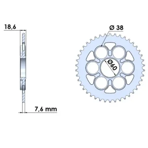 Acheter En Ligne Couronne acier 525 DUCATI Panigale V4 tous modèles