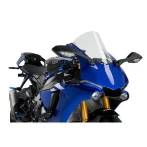 Bulle racing clair Yamaha YZF-R1/R1M 15-19‘ Puig Z-Racing haute Expédition Rapide