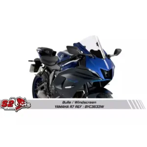 Bulle racing clair Yamaha YZF-R7 21- & R6 17- S2 Concept BYP3633W Vente Flash