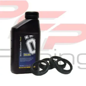 Pack maintenance & entretien fourche ⌀43 ( joints spi, caches poussière, 1L huile ) Ohlins Marque
