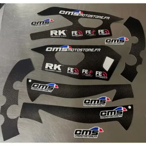 Ensemble stickers de protection cadre et bras oscillant Yamaha YZF-R1 15- Marque