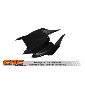 passage de roue et écopes de coque arrière Yamaha YZF-R1 15-19 CRC Commander Vite