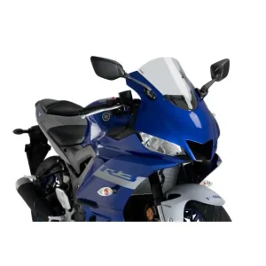 Dernier Modèle Bulle racing transparente Yamaha YZF-R3 19- Puig R-Racer