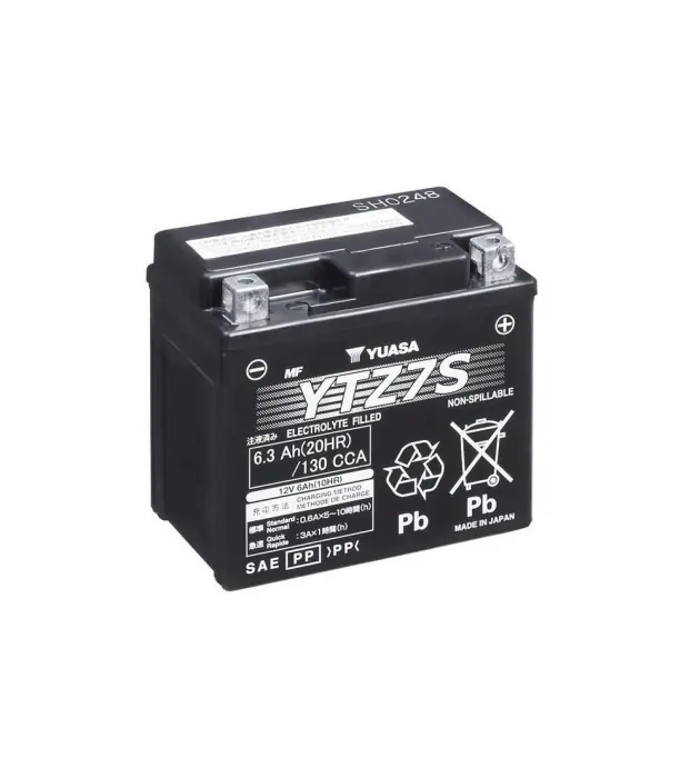 Batterie YUASA YTZ7S sans entretien Expédié Aujourd'hui