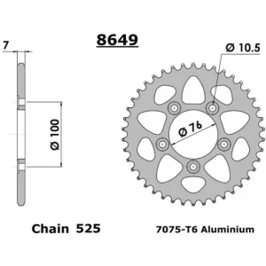 Couronne Alu 525 Jante OZ / Marchesini France Equipement Meilleur Choix