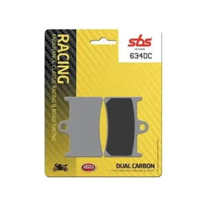 Marque Plaquettes racing SBS 634DC Yamaha YZF-R1/R6/R7 CARBONE
