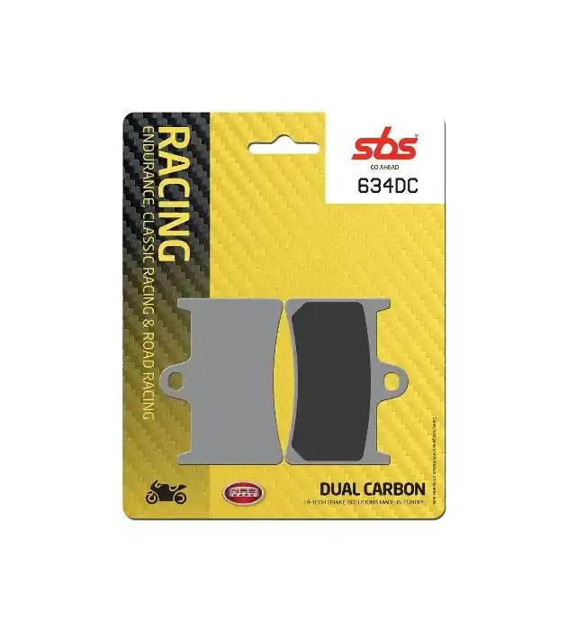 Marque Plaquettes racing SBS 634DC Yamaha YZF-R1/R6/R7 CARBONE