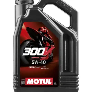 Usine Directe Huile moteur Motul 300V Ester core 4T 5W40 Factory line road racing 4L