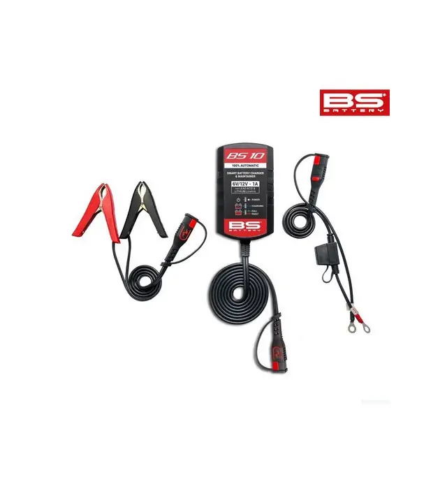 Top Vente Chargeur de batterie BS BATTERY BS10 pro-intelligent - 6V/12V 1A