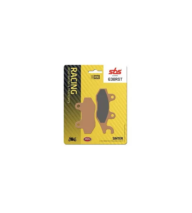 Quantité Limitée Plaquettes racing SBS 638RST Kawasaki Ninja 400 18- SINTER METAL FRITTE