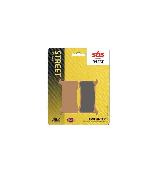 Offre Limitée Plaquettes racing SBS 947SP EVO SINTER Honda CBR 1000 RR R 20- SINTER METAL FRITTE