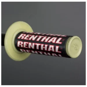 Acheter En Ligne Protège-poignées RENTHAL Clean Grips noir/rouge